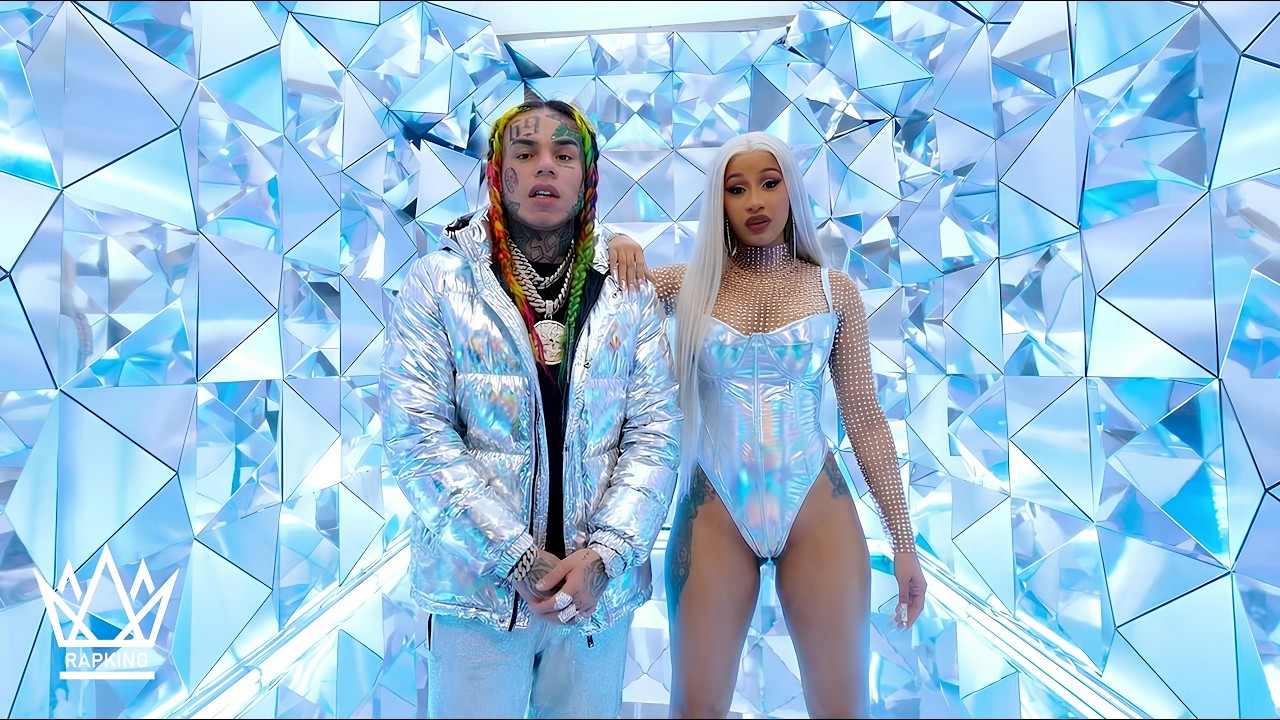 6IX9INE & Cardi B - UNTOUCHABLE ft. Lil Baby | RapKing Video