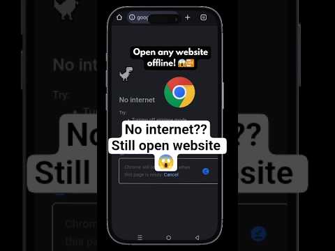 Open Websites Offline with Chrome Trick 😱