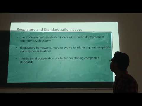 Seminar on classical Vs quantum cryptography challenges and future trends