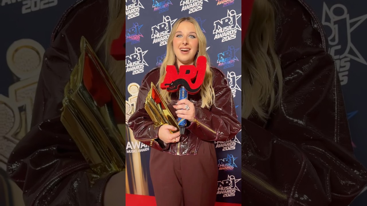 Helena Remporte le Prix d’Artiste Féminine Francophone aux NRJ Music Awards 2025 🎶