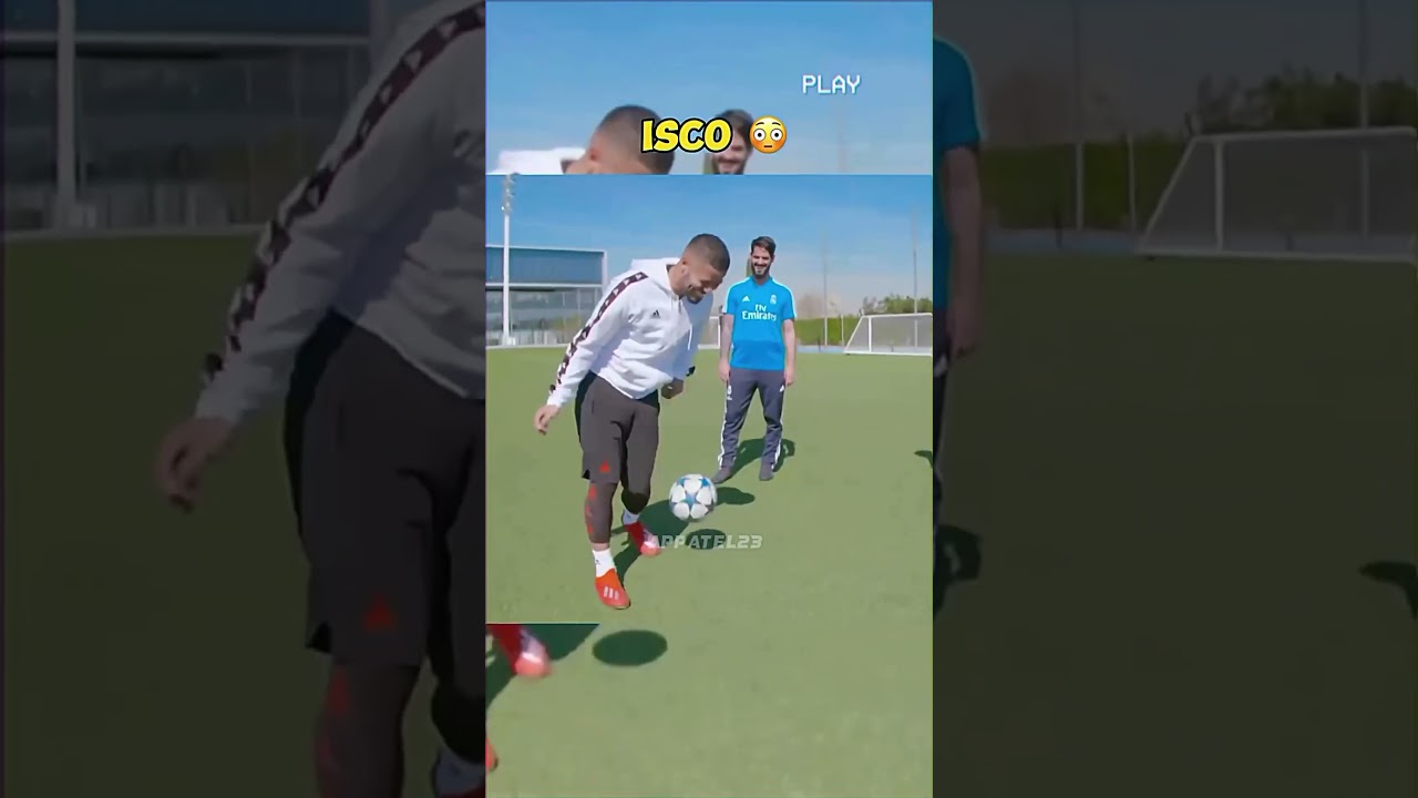 Showed Isco a Football Trick & He Nailed It! 😳🔥