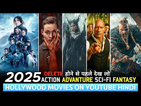 Top 10 Best Hollywood Movies in Hindi On Youtube | Hollywood Movies In Hindi | 2025 Hollywood movies