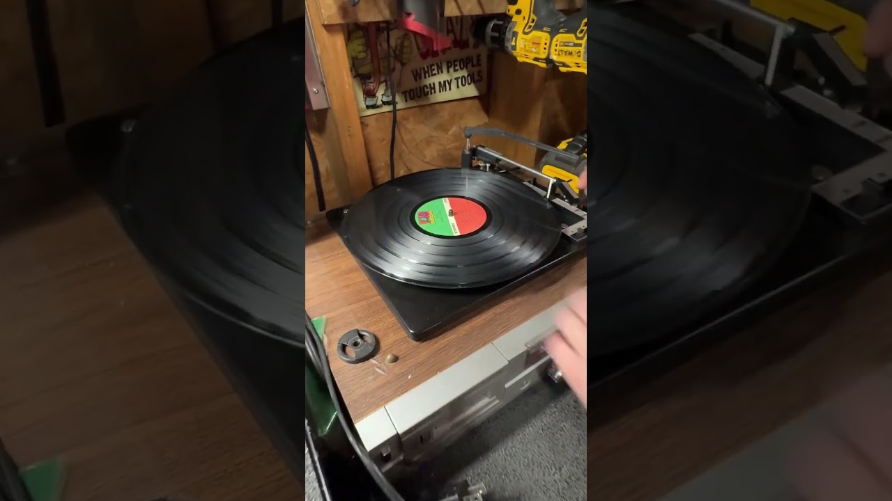 Playing a Warped AC/DC Vinyl 🎸