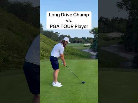 Can a World Long Drive Champ Beat a PGA TOUR Player? 🤔