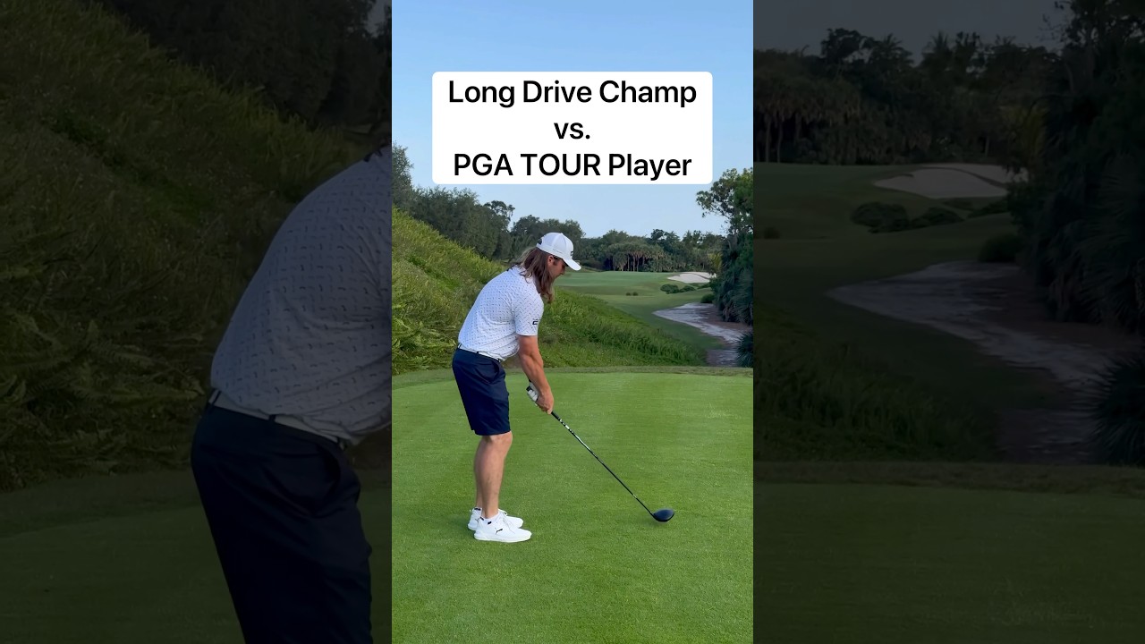 Can a World Long Drive Champion Outdrive a PGA Tour Star? 🏆