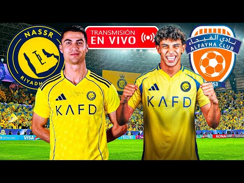AL NASSR vs AL FEIHA 🔴 EN VIVO con Cristiano Ronaldo por fecha 7 de la Saudi Pro League | REACCIÓN
