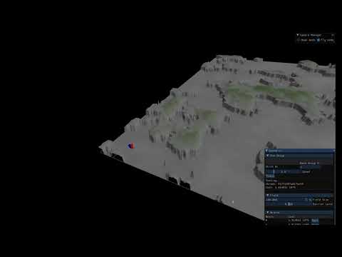 Quick self-driving simulation, using "neuro-evolution"