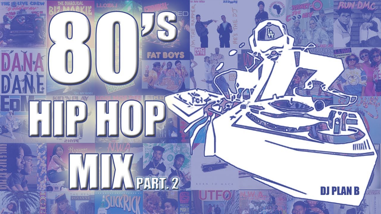 80's Hip Hop Mix Pt 2 π€ | Classic Rap Hits from 1985-1989 | Old School Mixtape by DJ Plan B
