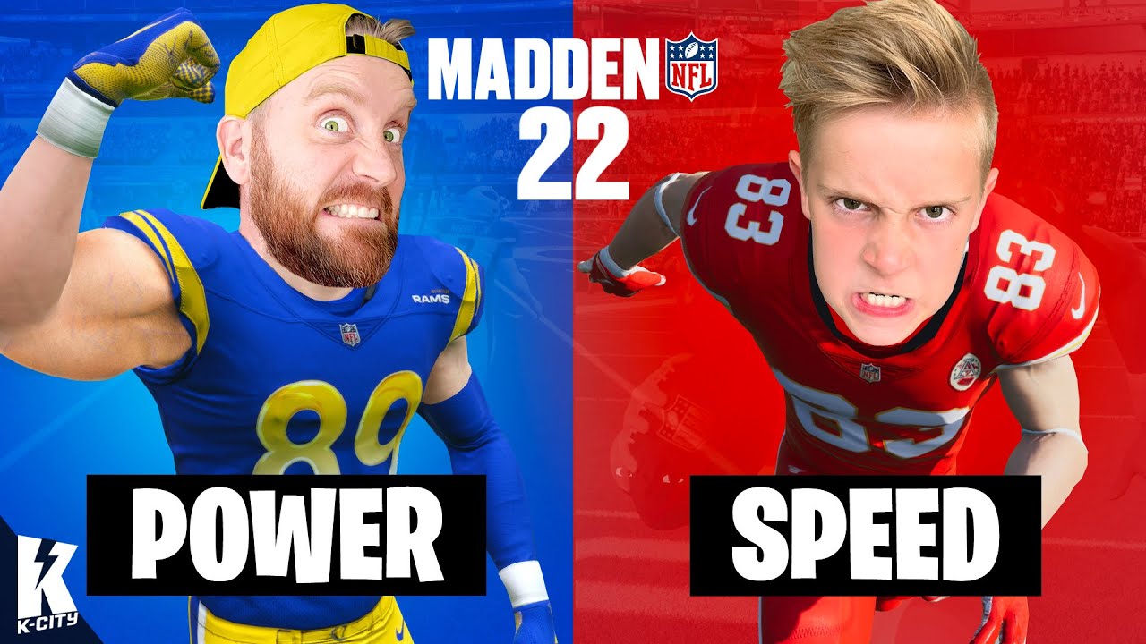 Madden NFL 22: Strongest Team vs Fastest Challenge 🏈