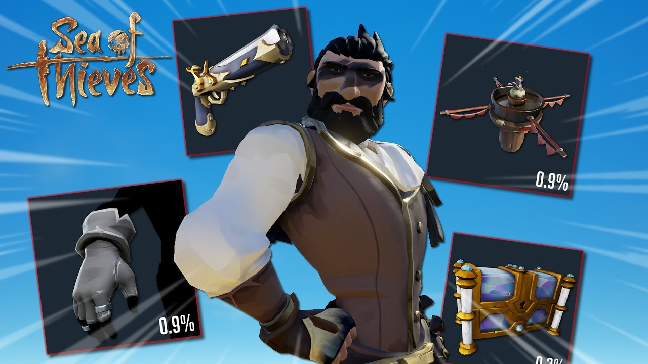 Rarest Sea of Thieves Cosmetics 🏴☠️