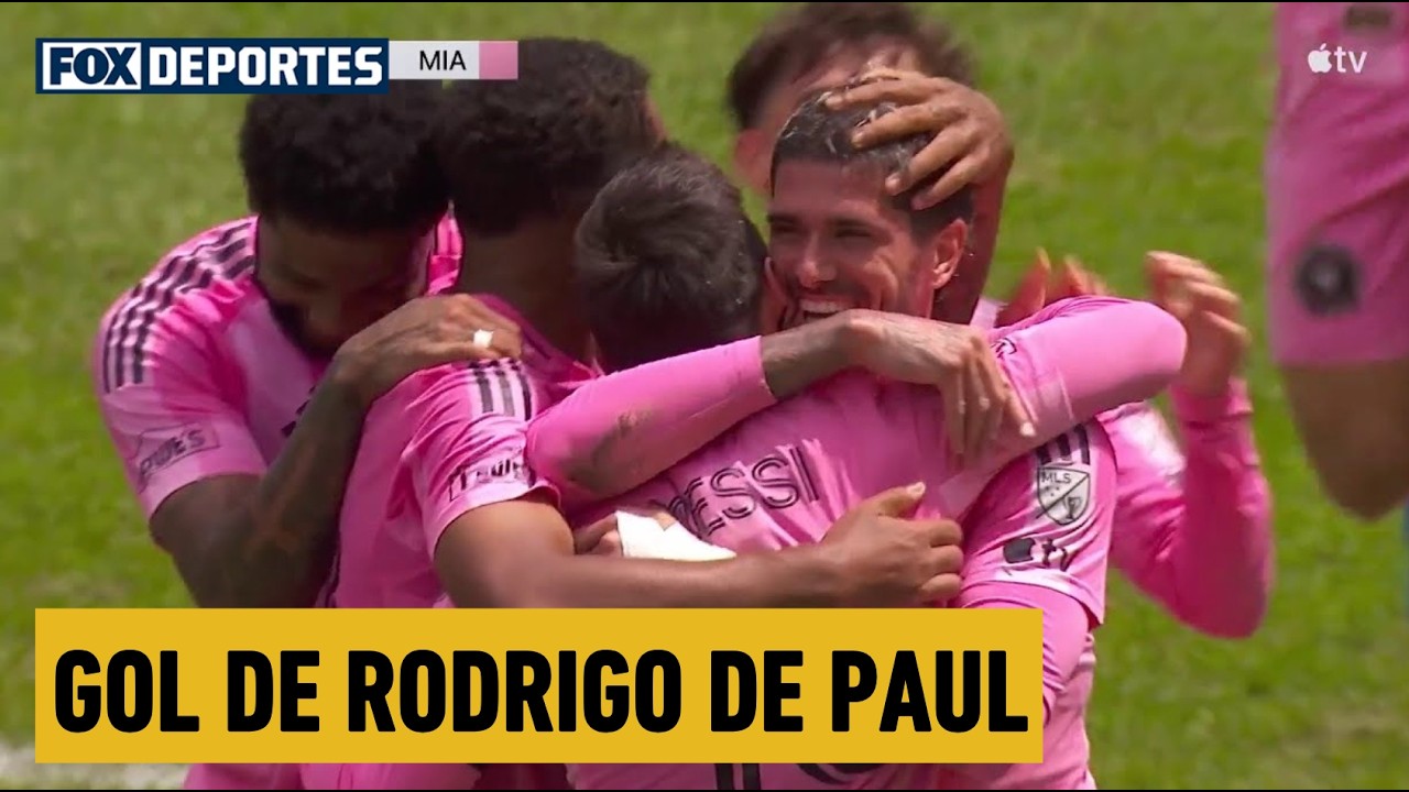 😎🙌 GOL DE Rodrigo De Paul | Toronto FC 0-1 Inter Miami CF | MLS en FOX 2026