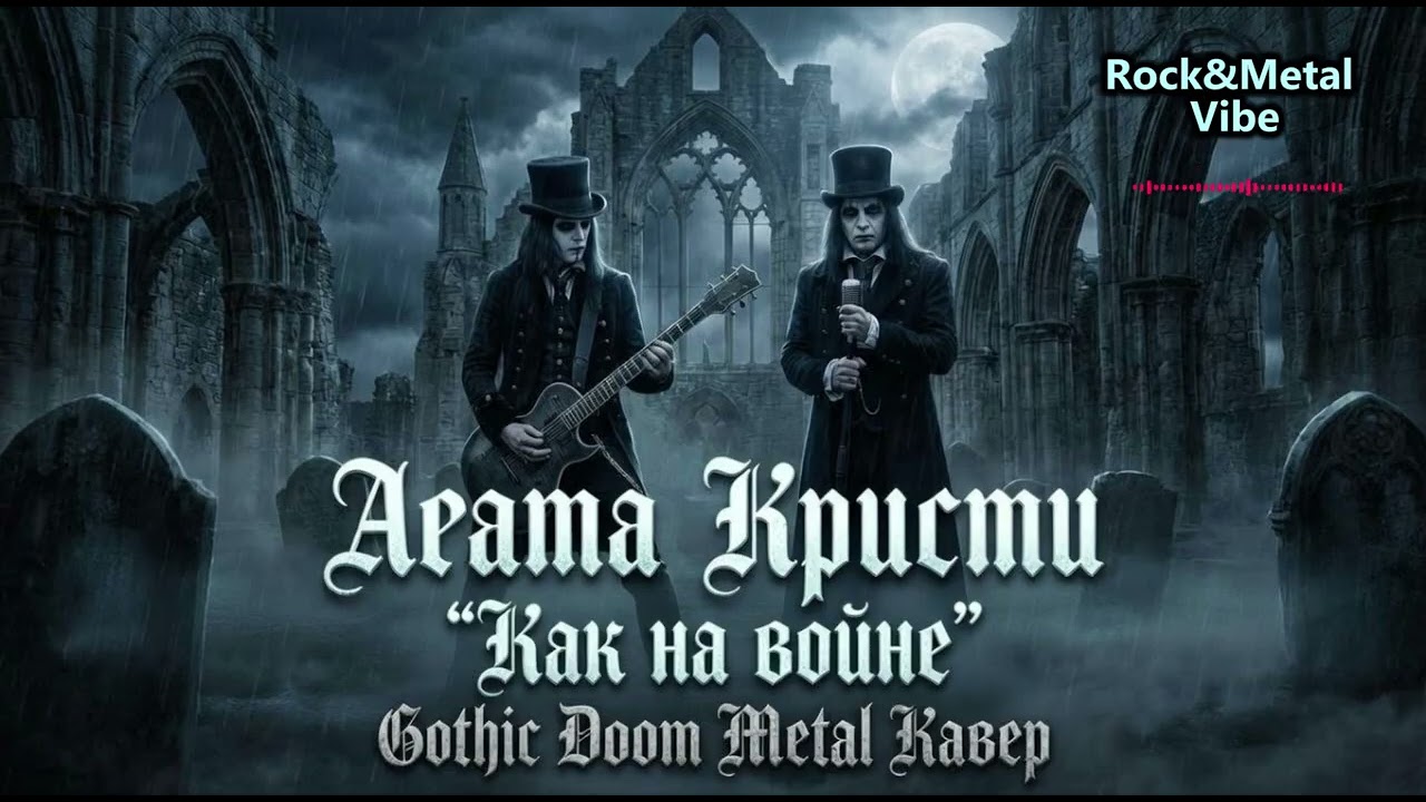 Агата Кристи — Как на войне (Gothic Doom Metal) | 90s Dark Classic