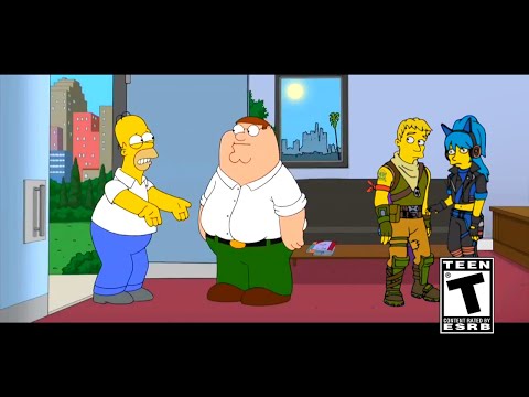 HOMER Simpson Episode Live Event..! (The Simpsons Event) Fortnite Battle Royale