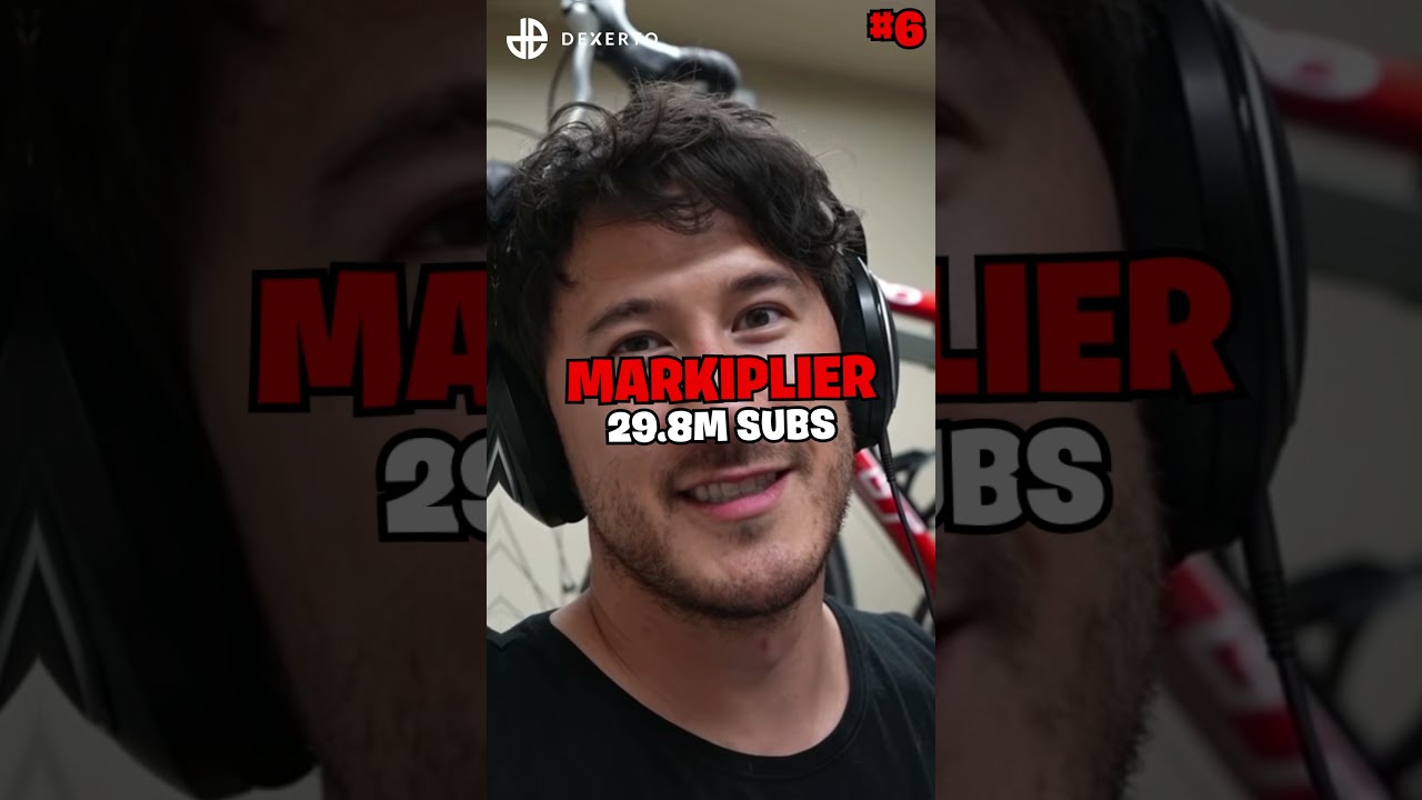 Top 10 Most Subscribed Gaming YouTubers 🎆