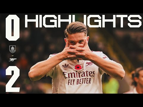 FIVE PREMIER LEAGUE WINS IN A ROW ⭐️ | Burnley vs Arsenal (0-2) | Premier League
