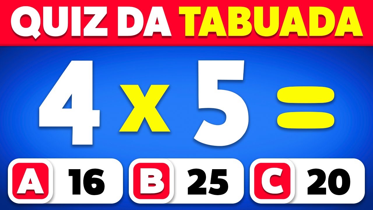 Desafie sua Mente! 🧠 Teste de Multiplicação para Estudantes do 2º ao 6º Ano