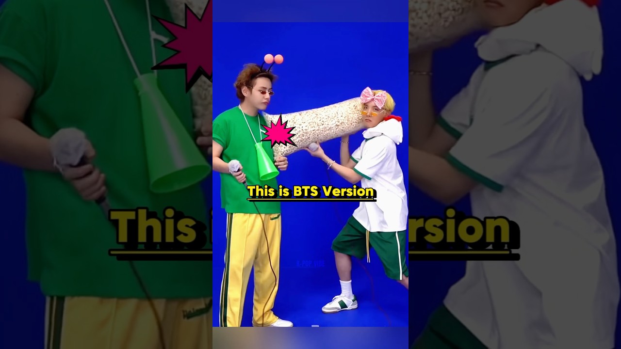 Butter MV vs BTS Version 😂😎