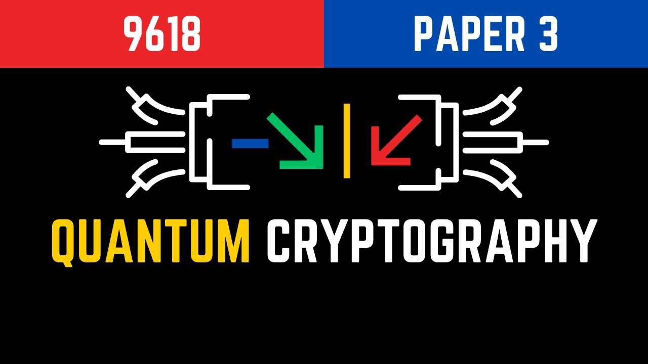 Quantum Cryptography Explained for A Level CS (Paper 3) 🔐