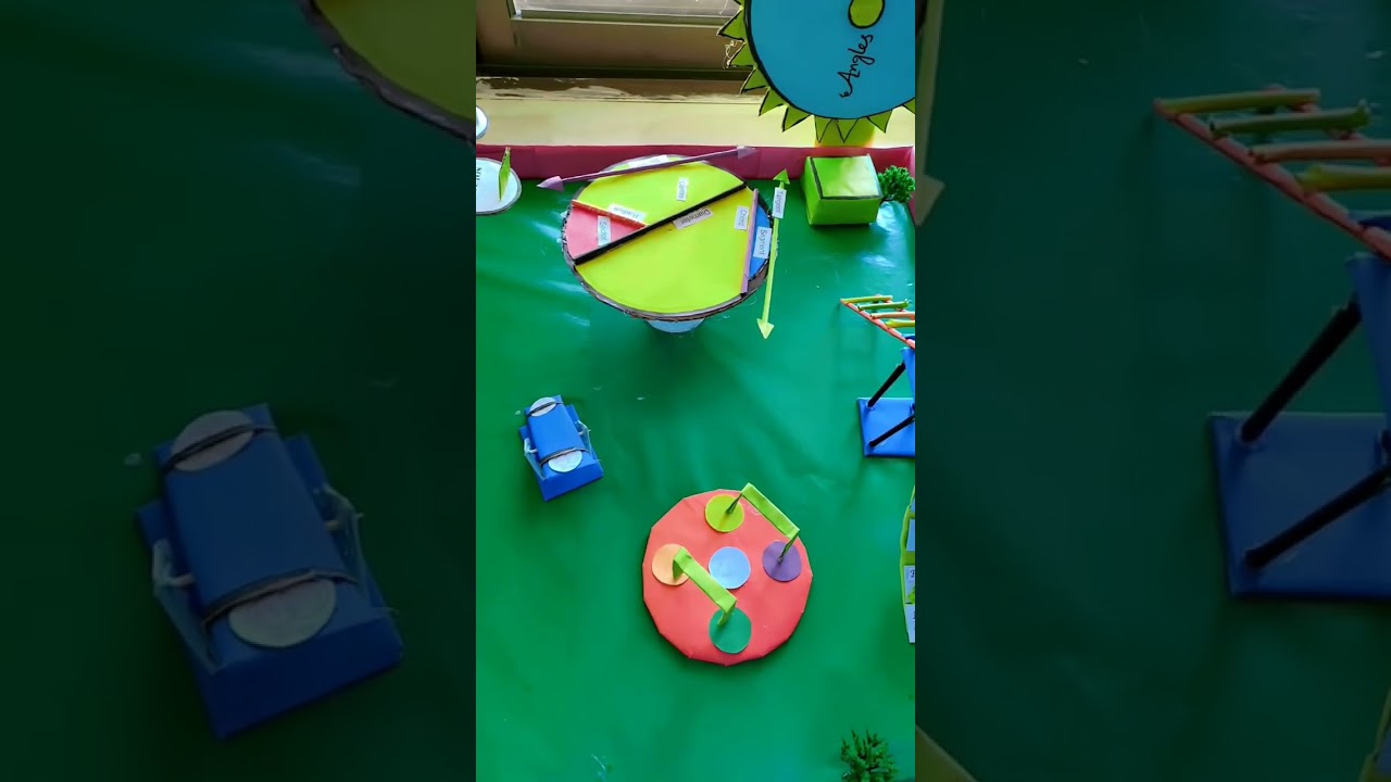 Geometrical Park: Creative Math Project & Working Model 🌳