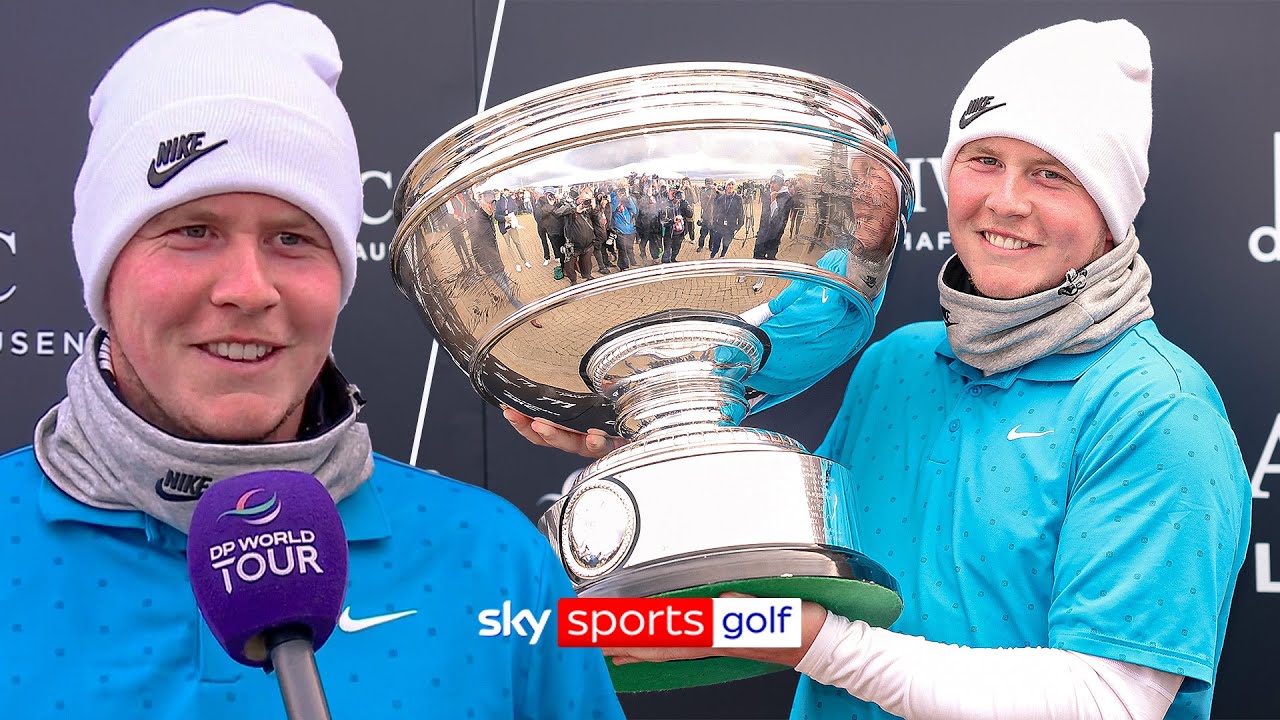 Bob MacIntyre Celebrates Victory at Alfred Dunhill Links Championship 🏆
