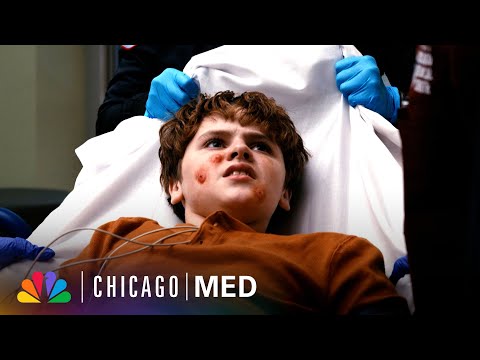 Doctor and Firefighter Share Flirtatious Banter in Crossover Moment | Chicago Med | NBC