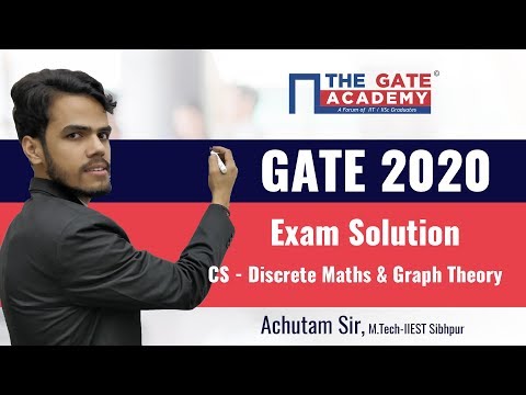 GATE 2020 Answer Key with Solutions for Computer Science Paper β Discrete Maths and Graph Theory