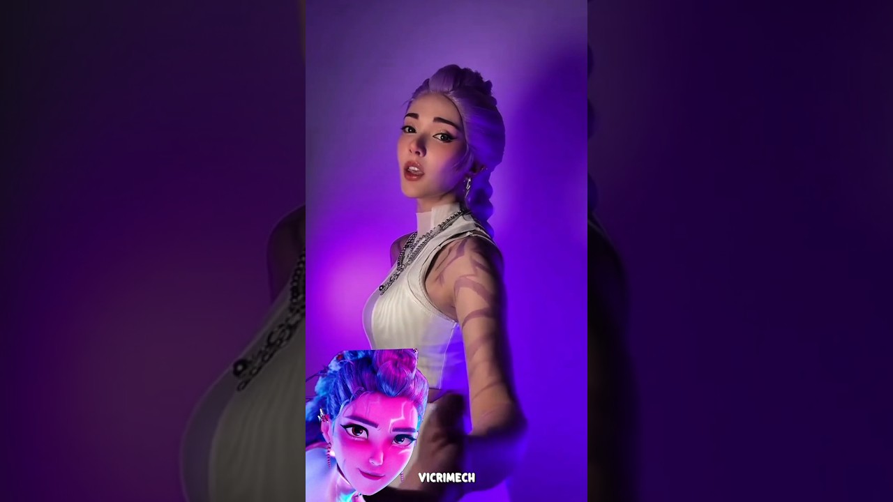 K-pop demon hunters singing golden|| K-pop Demon Hunters Cosplayers|| #rumi #jinu #kdh #cosplayers