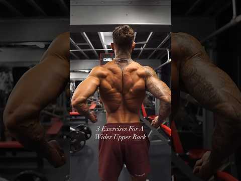 Improve your ‘Upper Back Gains’ with these 3 key exercises💪#back #workout