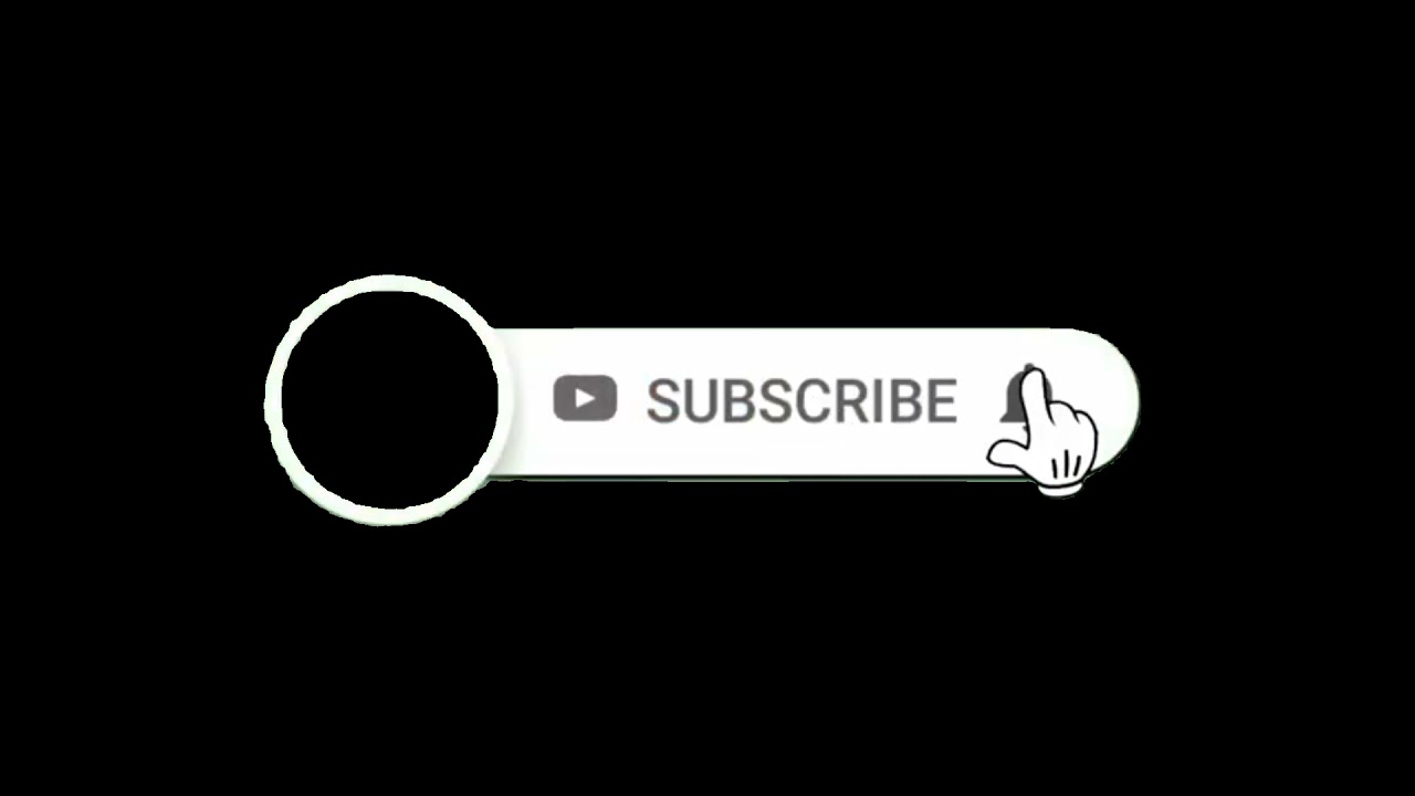 Free Download: Black Screen Subscribe Button 🎥
