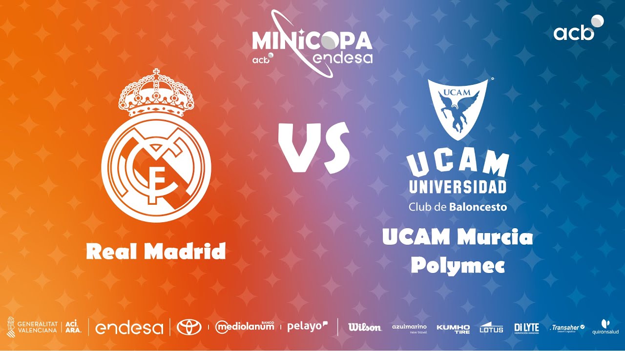 Real Madrid vs UCAM Murcia Minicopa Valencia 2025 🏀