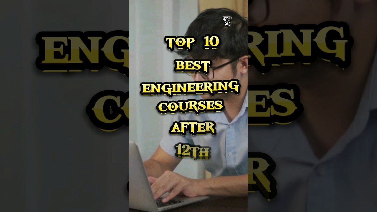 Top 10 Best Engineering Courses After 12th | Your Guide to a Bright Future π
