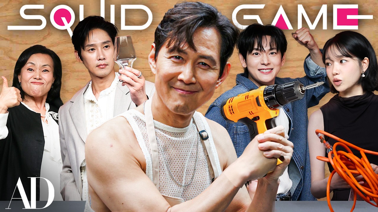Squid Game Season 3 Cast Faces Fun Home Skills Challenge 🧹
