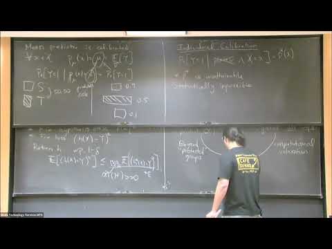 A Complexity-Theoretic Perspective on Fairness - Michael P. Kim