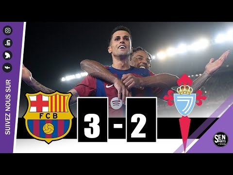 🛑 Résumé Barça VS Celta de Vigo (3 - 2) | LaLIGA