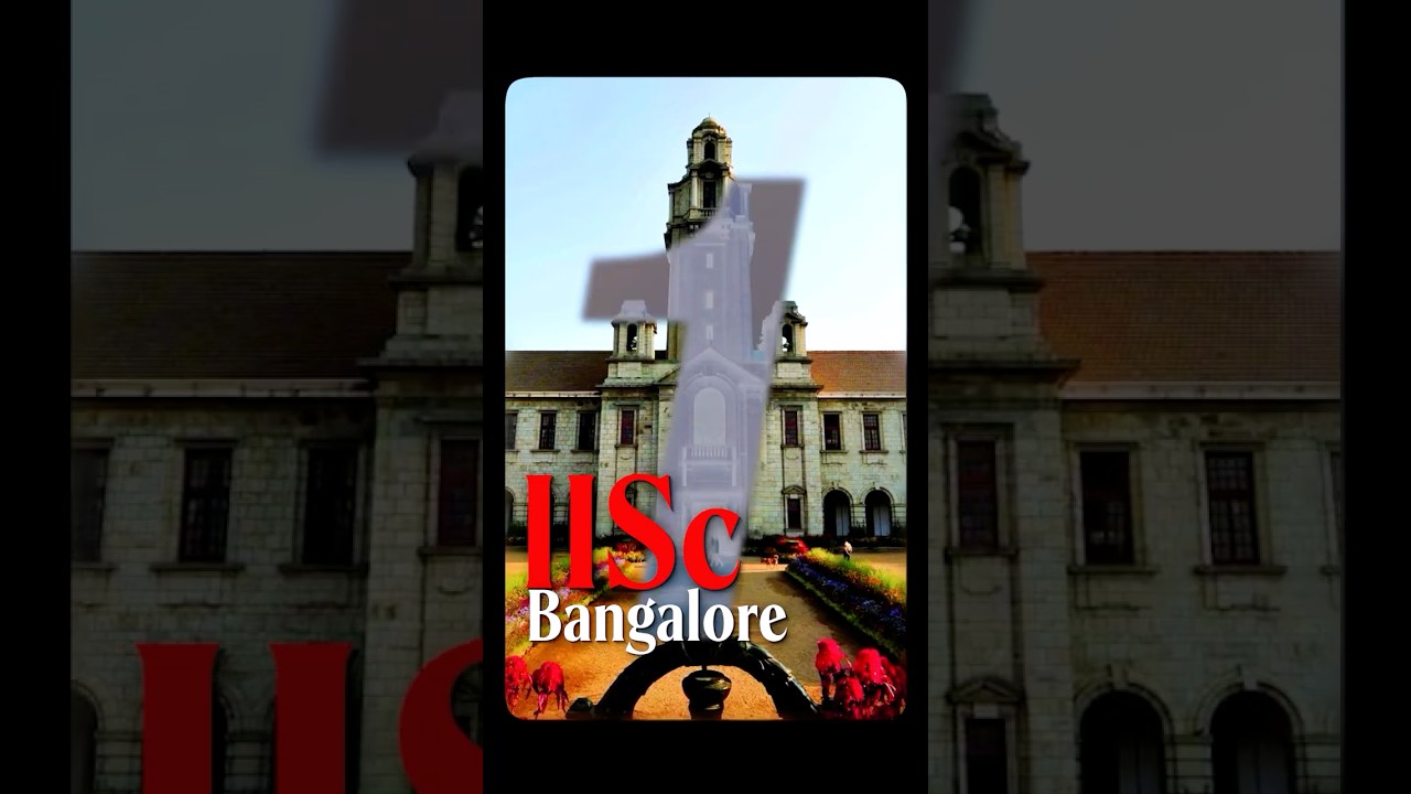 Why Is There Only One IISc Bangalore Among Many IITs?