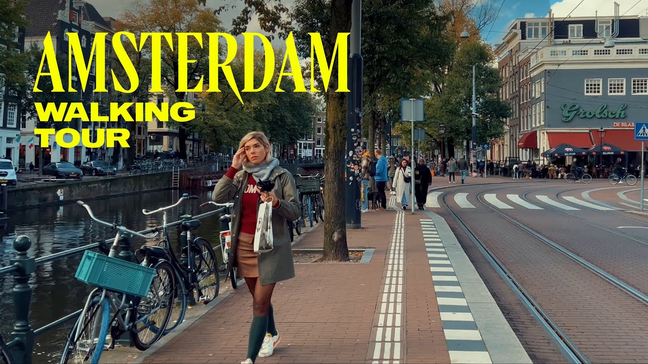 Amsterdam Walking Tour in 4K 🇳🇱