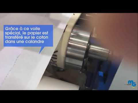 Sublimation grand format sur coton avec une calandre Klieverik