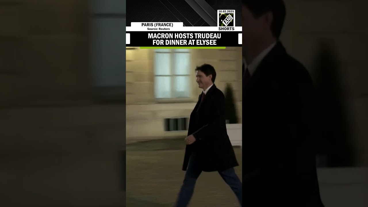 Macron Dines with Trudeau Before Paris AI Summit 🇫🇷