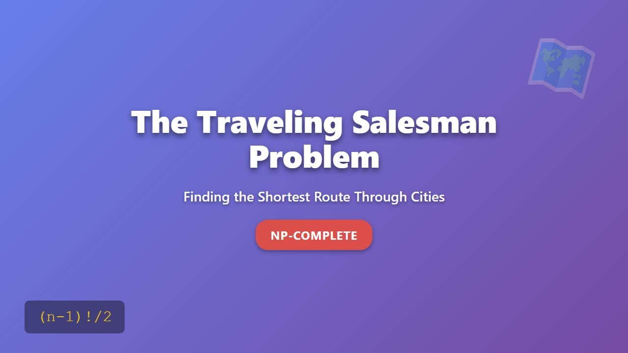 Traveling Salesman Problem (TSP) Explained: A Beginner's Guide