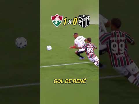 Gol do Fluminense Hoje - Gol de Renê - Fluminense x Ceará - Brasileirão 2025