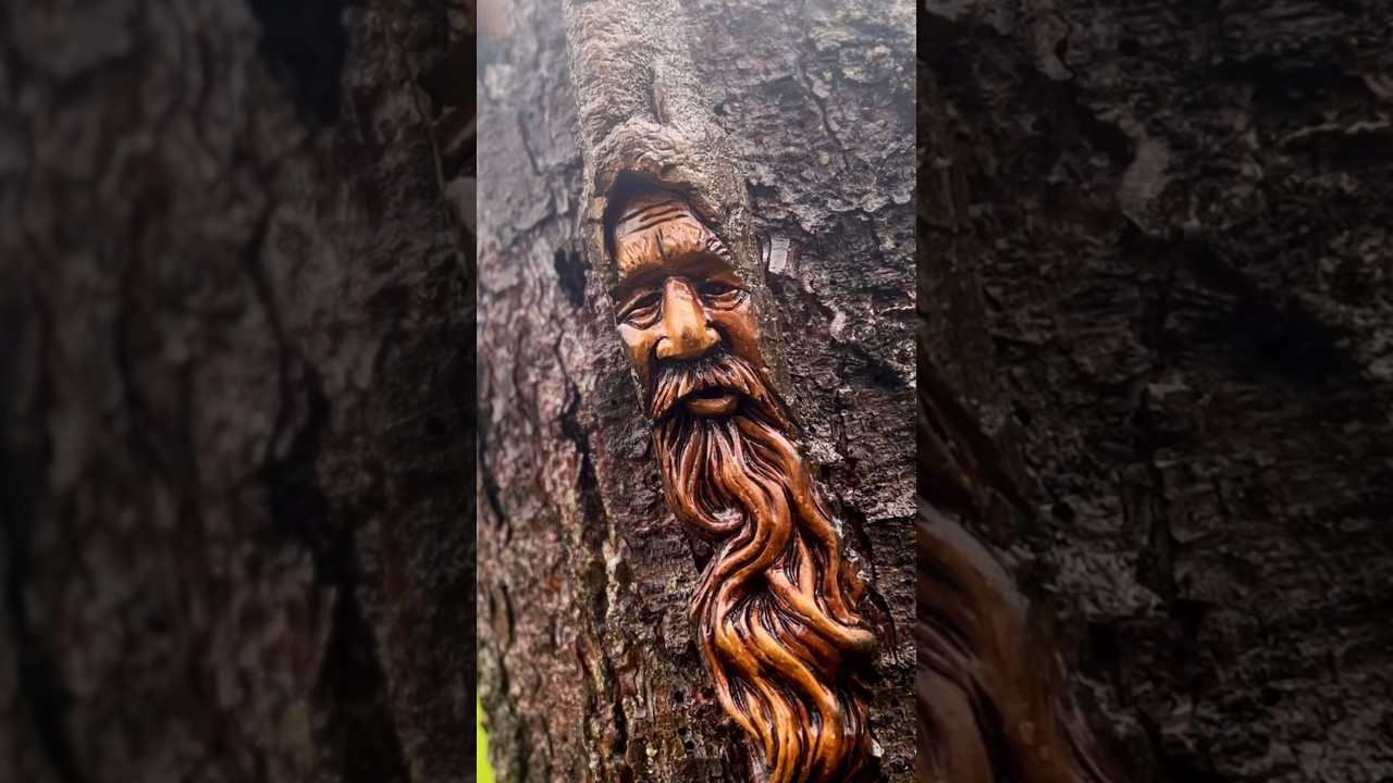 Wood Spirit Carving Tutorial 🪓 | Crooked Chisel TV