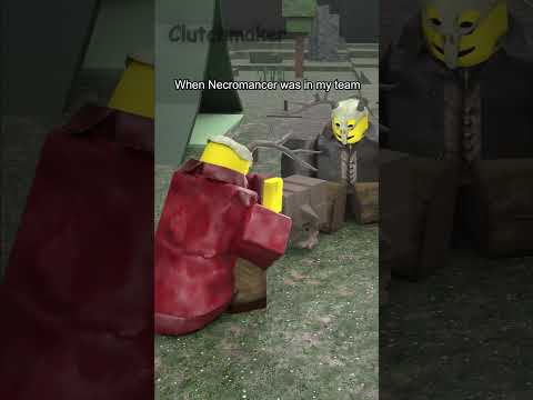 When Necromancer was in my team in 99 night in the forest ☠️