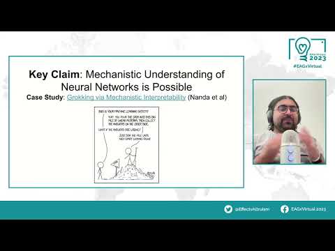 Open Problems in Mechanistic Interpretability: A Whirlwind Tour | Neel Nanda | EAGxVirtual 2023