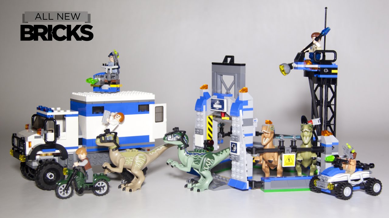 Lego Jurassic World Raptor Sets: Rampage & Escape 🦖