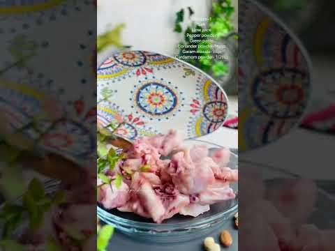 Hyderabadi green chicken curry #chicken #curry #hariyali #chickenrecipe  #onepotmeal #onepotchicken