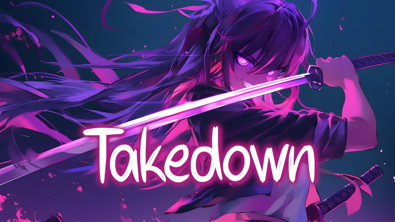 Nightcore Takedown 🎶 | KPop Demon Hunters Lyrics & Official Video