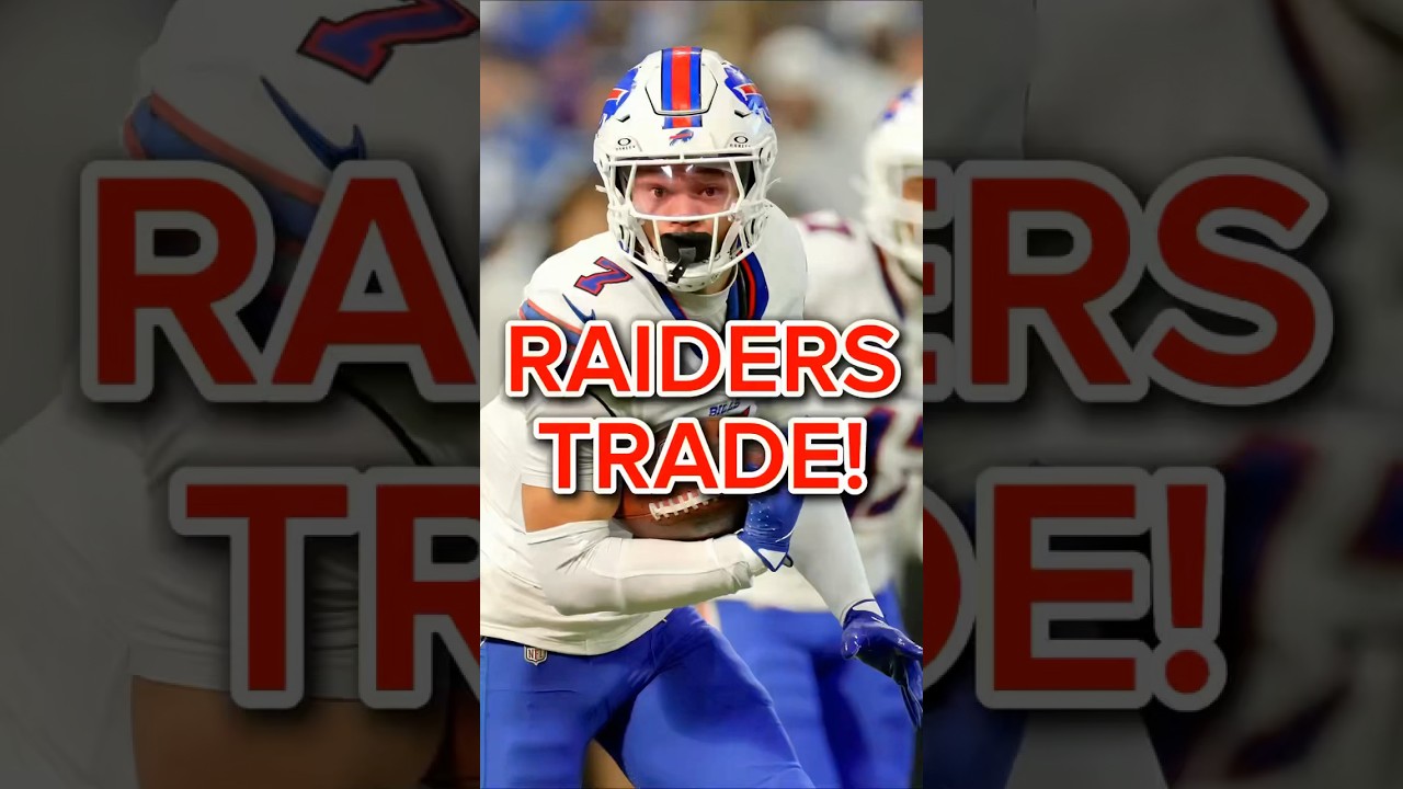 Raiders Acquire Bills CB Taron Johnson 🏈