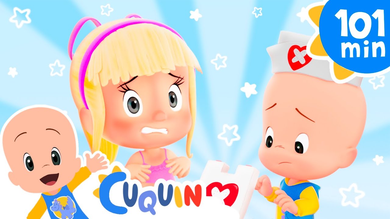 Doctor Cuquín 🩺 y más canciones infantiles para bebés con Cleo y Cuquín