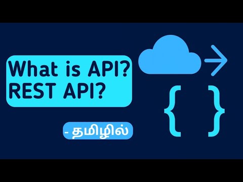 API & REST API Explained in Tamil | Programmer JK