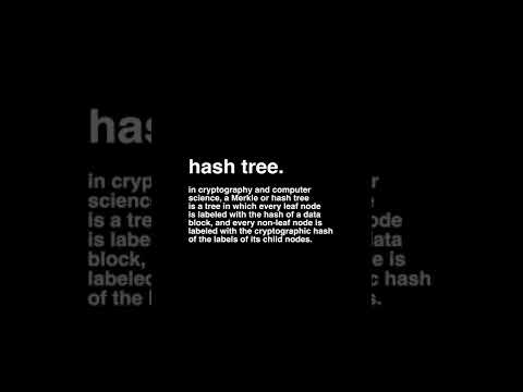 hash tree | blockproof. | Blockchain Glossary